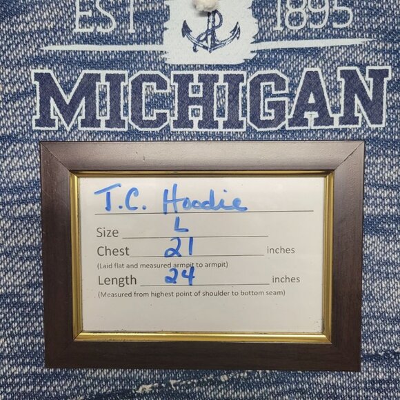 Unsalted Great Lakes Apparel Traverse City Michigan TC Cherry Festival Womens L - Picture 7 of 8